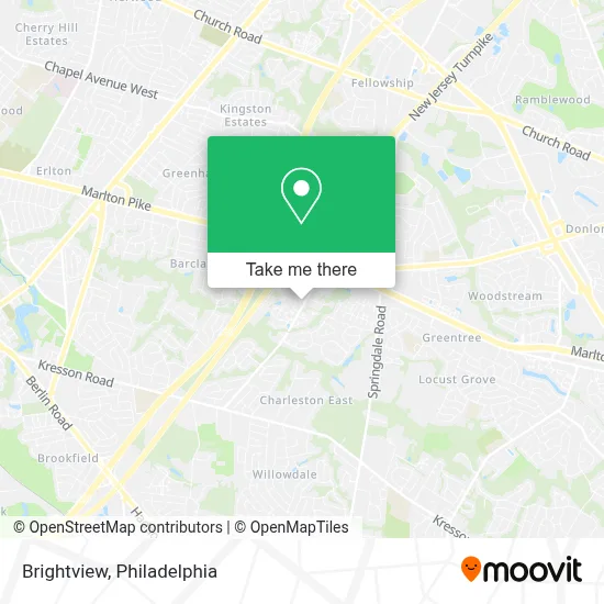 Brightview map