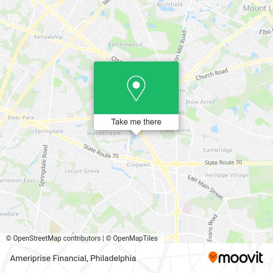 Ameriprise Financial map