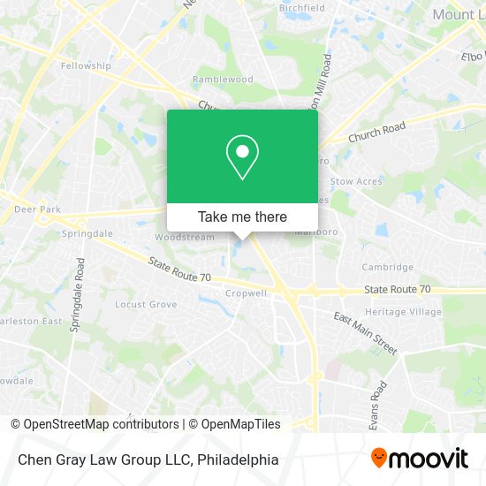 Mapa de Chen Gray Law Group LLC