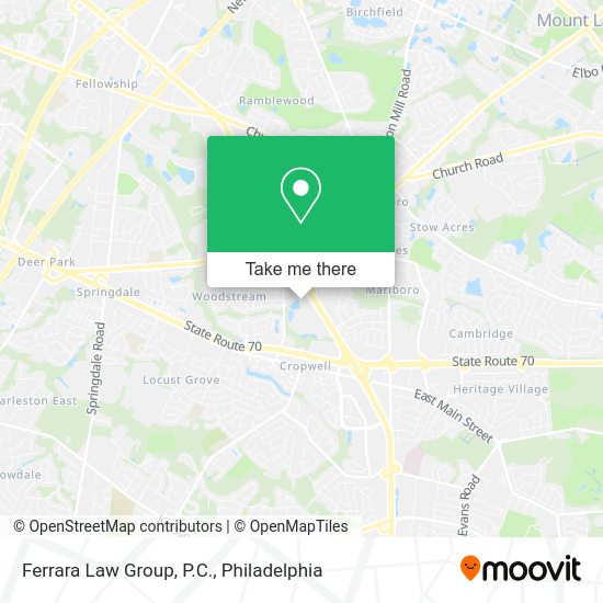 Ferrara Law Group, P.C. map