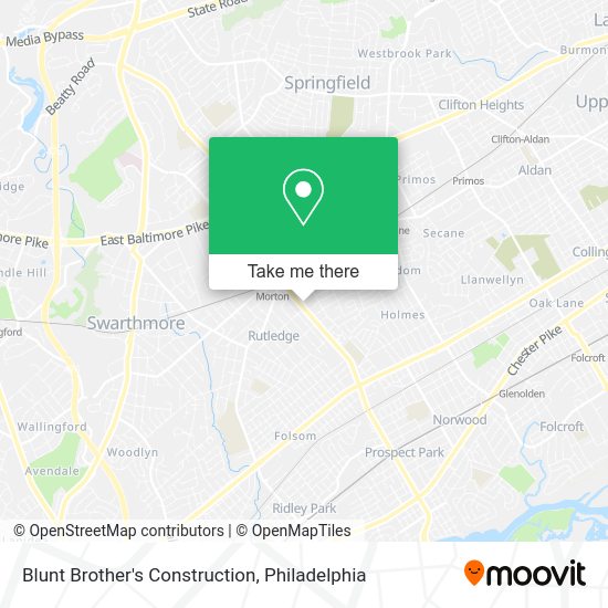 Blunt Brother's Construction map