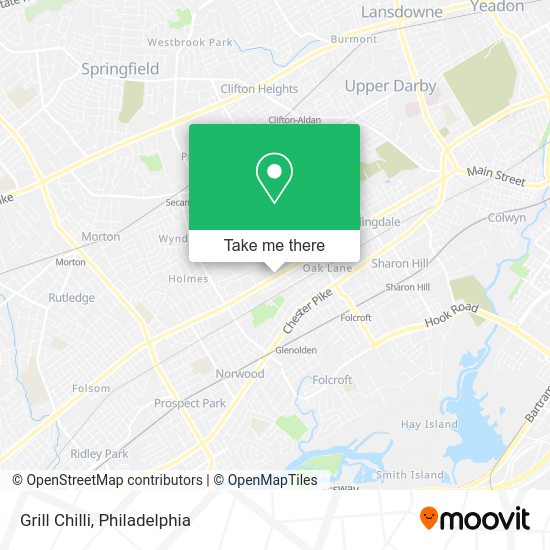Mapa de Grill Chilli