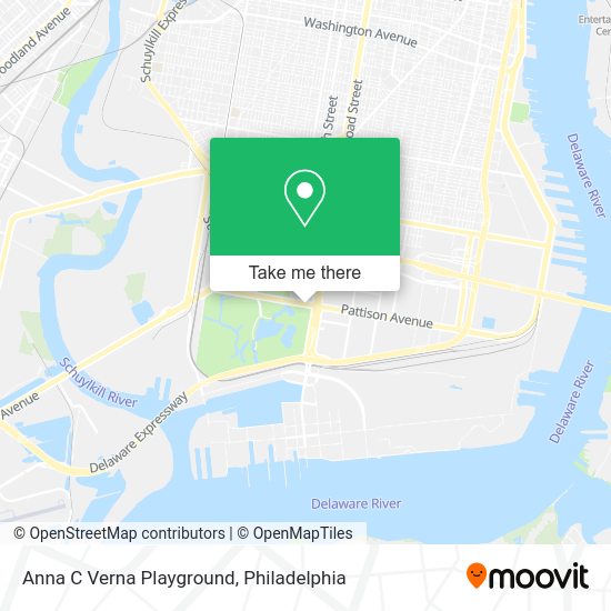 Anna C Verna Playground map