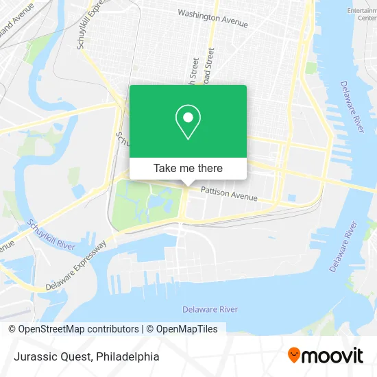 Jurassic Quest map