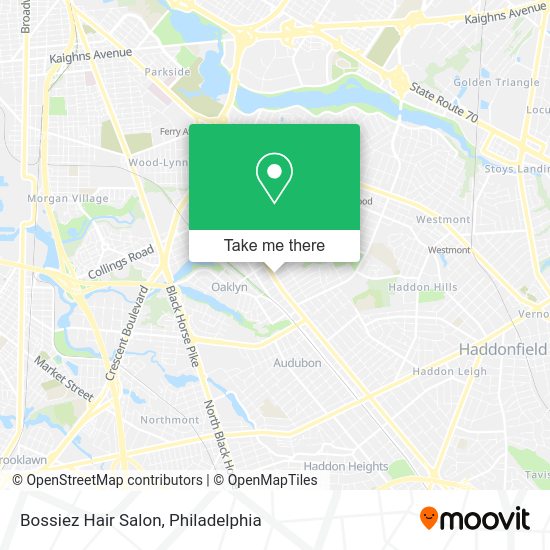 Mapa de Bossiez Hair Salon
