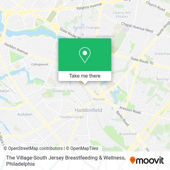 Mapa de The Village-South Jersey Breastfeeding & Wellness
