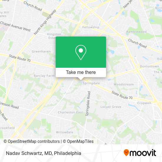 Mapa de Nadav Schwartz, MD