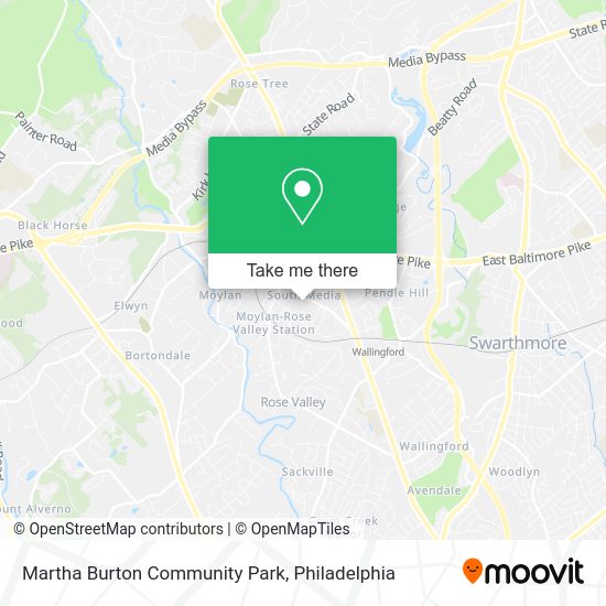 Mapa de Martha Burton Community Park