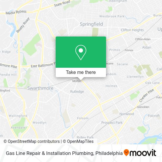 Mapa de Gas Line Repair & Installation Plumbing