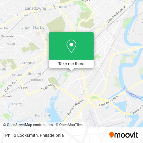 Philip Locksmith map