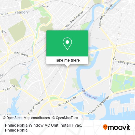 Philadelphia Window AC Unit Install Hvac map