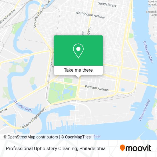 Mapa de Professional Upholstery Cleaning