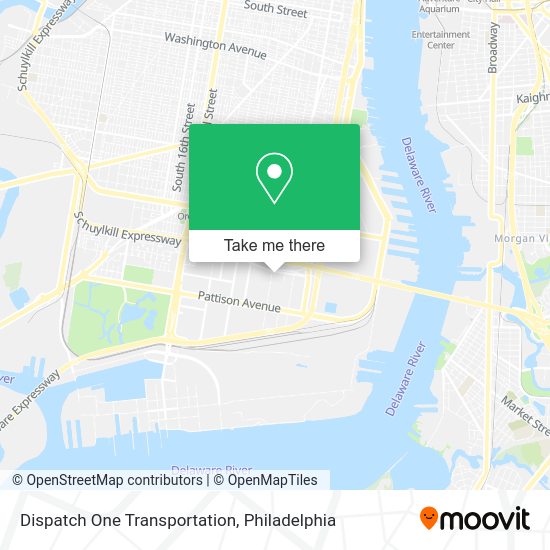 Mapa de Dispatch One Transportation