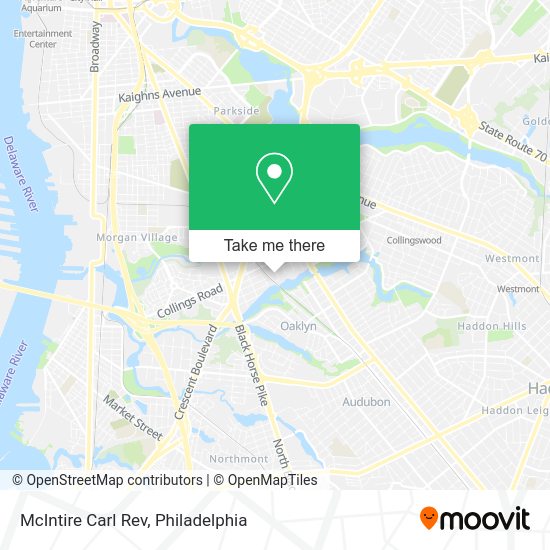 McIntire Carl Rev map