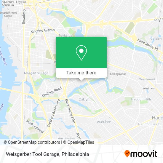 Mapa de Weisgerber Tool Garage