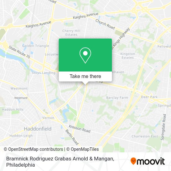 Bramnick Rodriguez Grabas Arnold & Mangan map