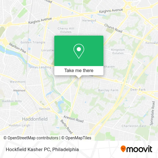 Hockfield Kasher PC map