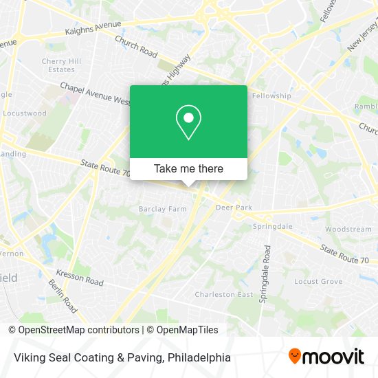 Mapa de Viking Seal Coating & Paving