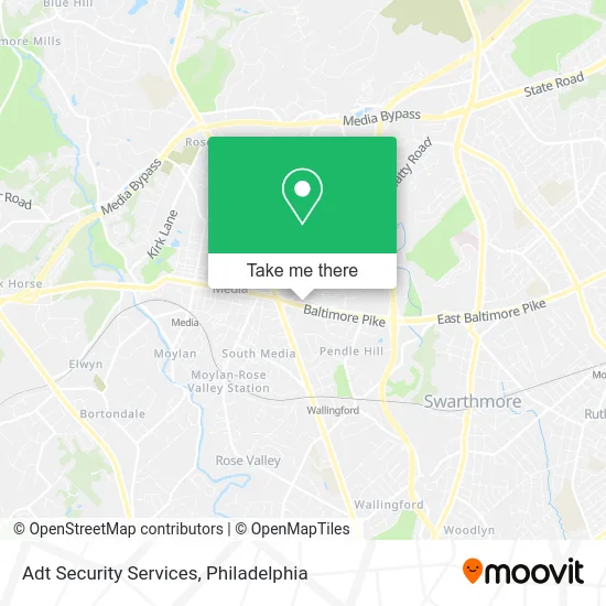 Mapa de Adt Security Services