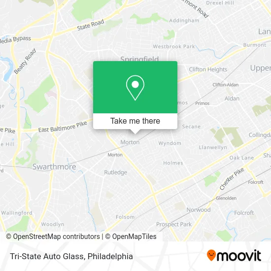 Tri-State Auto Glass map