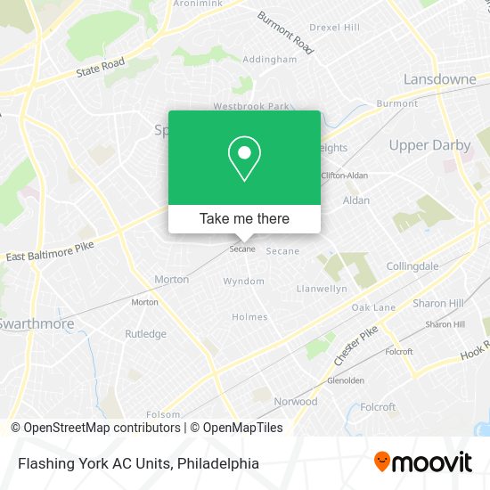 Flashing York AC Units map