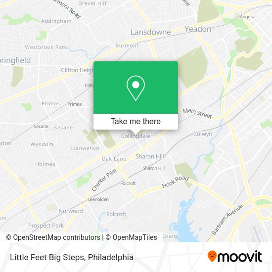 Little Feet Big Steps map