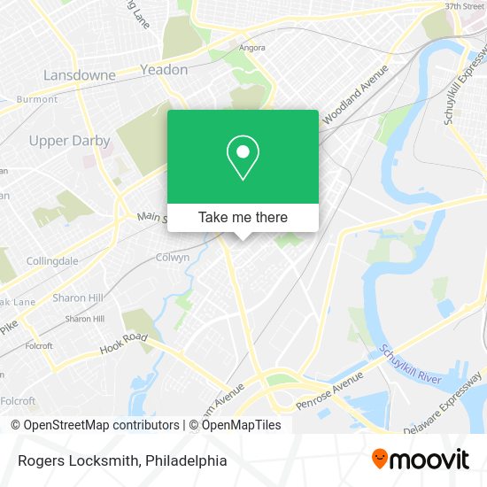 Mapa de Rogers Locksmith