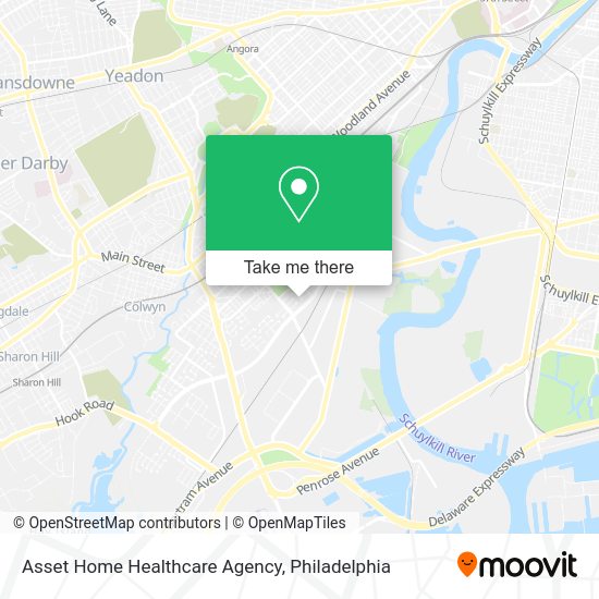 Mapa de Asset Home Healthcare Agency