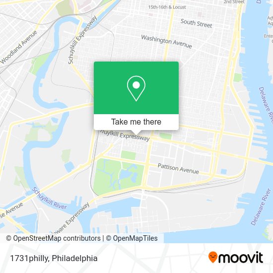 Mapa de 1731philly