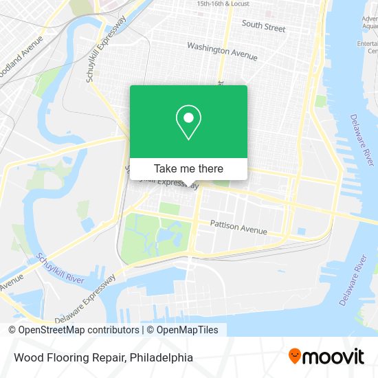 Wood Flooring Repair map