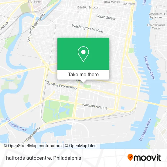 halfords autocentre map