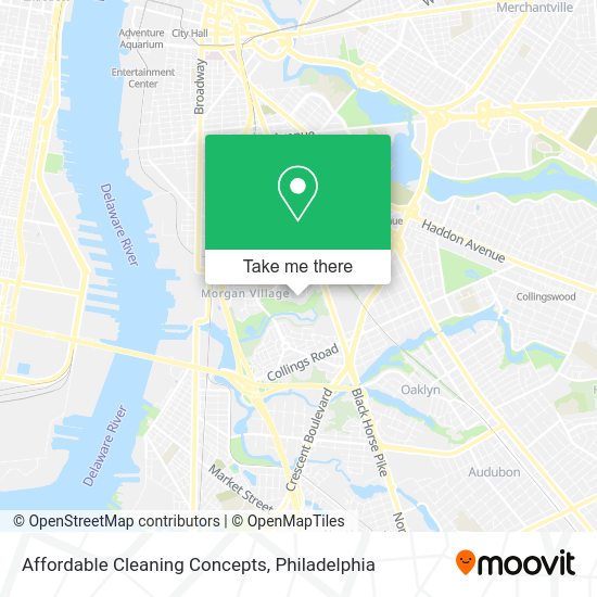 Mapa de Affordable Cleaning Concepts