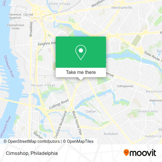 Mapa de Cimsshop