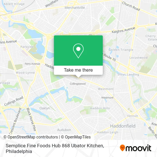 Semplice Fine Foods Hub 868 Ubator Kitchen map