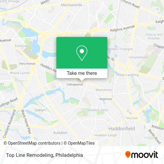 Mapa de Top Line Remodeling