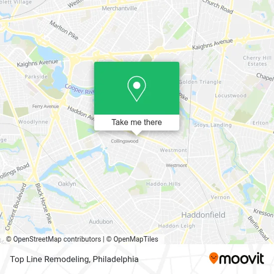 Top Line Remodeling map