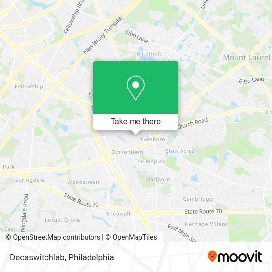 Mapa de Decaswitchlab