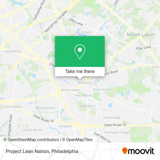 Project Lean Nation map