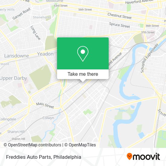 Freddies Auto Parts map