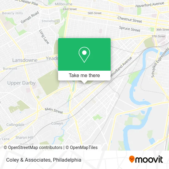 Coley & Associates map