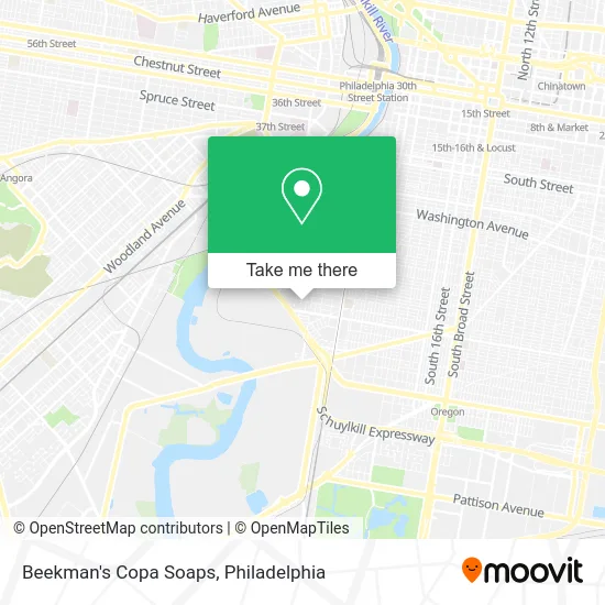 Beekman's Copa Soaps map