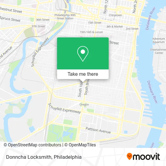 Donncha Locksmith map
