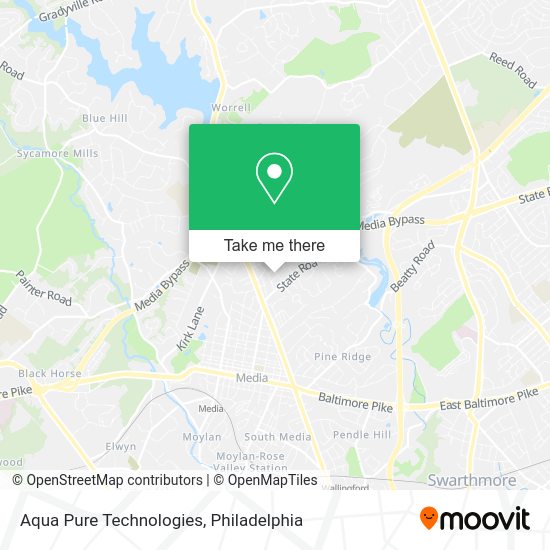 Mapa de Aqua Pure Technologies