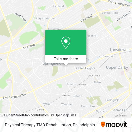 Mapa de Physical Therapy TMD Rehabilitation