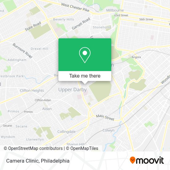 Mapa de Camera Clinic