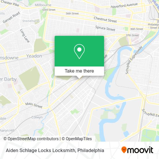 Aiden Schlage Locks Locksmith map