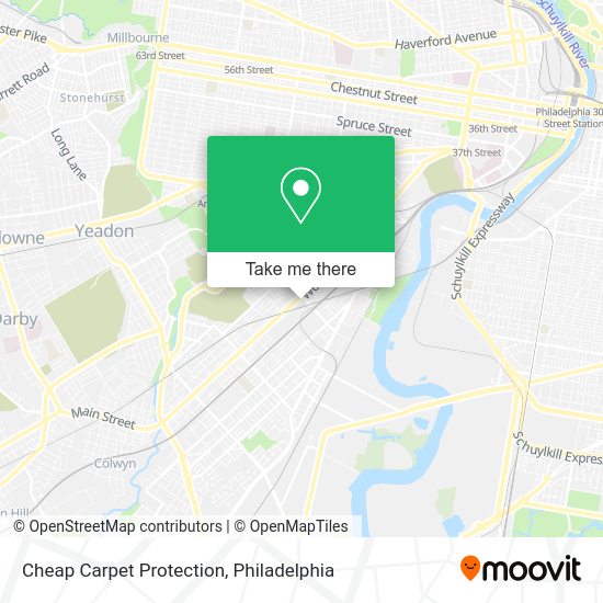 Cheap Carpet Protection map
