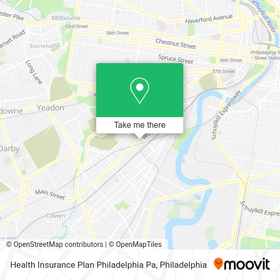 Health Insurance Plan Philadelphia Pa map