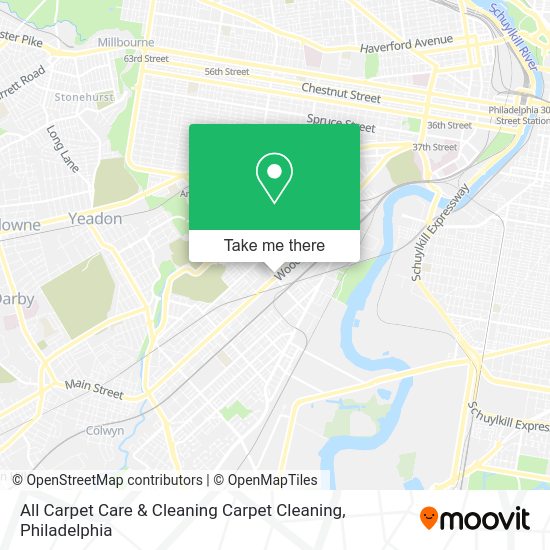 All Carpet Care & Cleaning Carpet Cleaning map