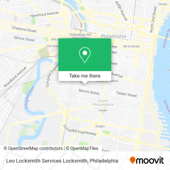Leo Locksmith Services Locksmith map